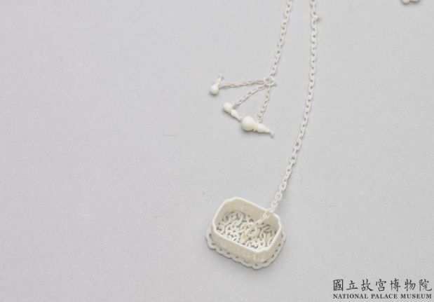 Ivory eleven-piece set of nested miniature boxes in openwrok relief, by Huang Zhenxiao, 1739 C.E.-China Archive